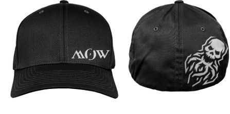 Man O' War Marine embroidered hat, front and back